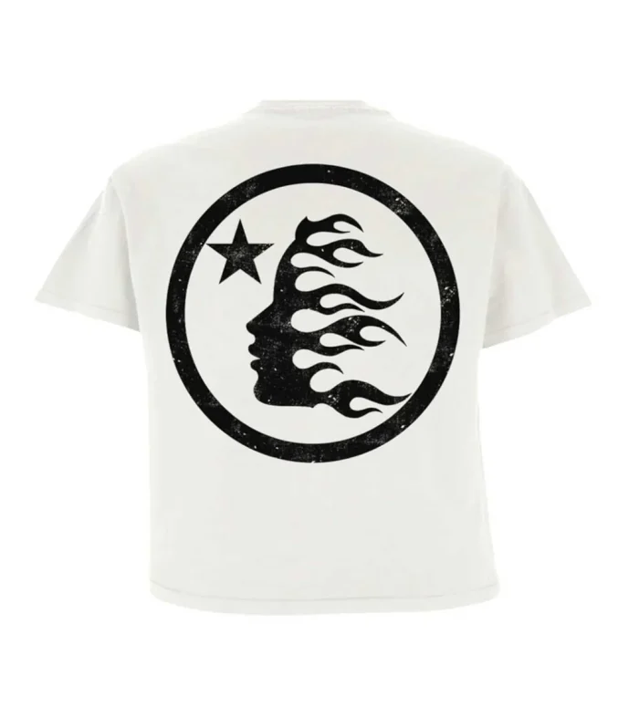 Hellstar Studios Classic Logo Tee Cream - Image 2