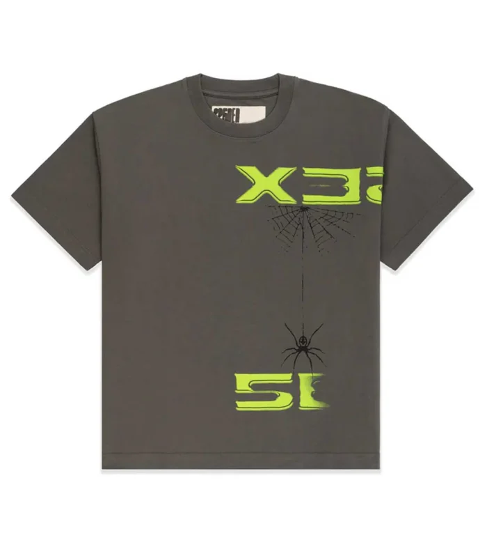 Sp5der 5ex HW Tee Dark Grey - Image 1