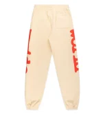 Sp5der Beluga Sweatpants Cream/Red - Image 2