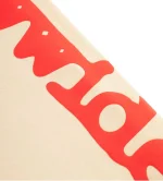 Sp5der Beluga Sweatpants Cream/Red - Image 4