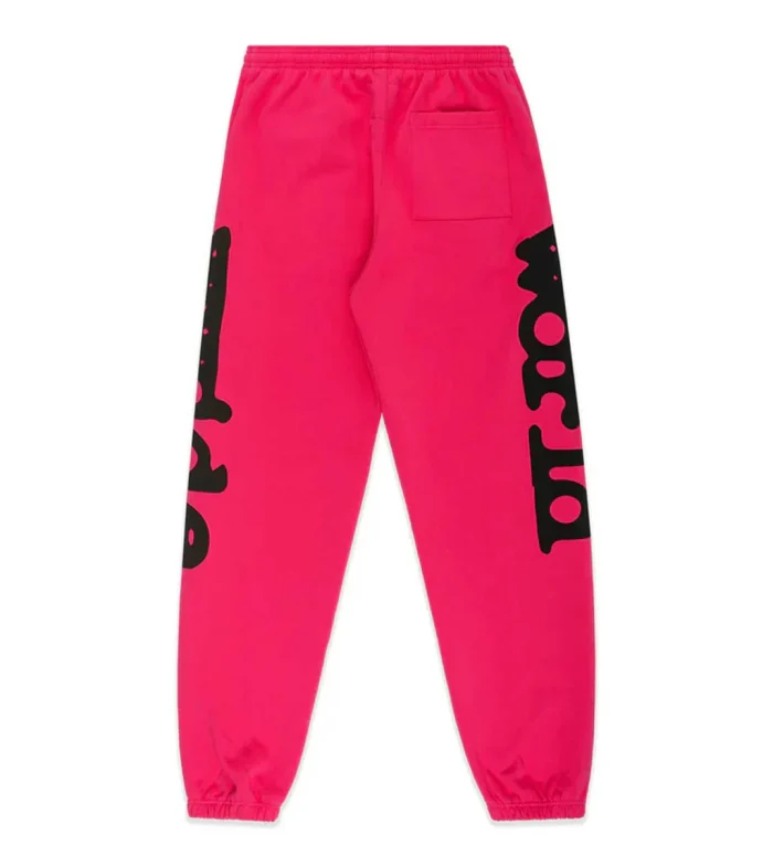 Sp5der Beluga v2 Sweatpants Pinkv - Image 1