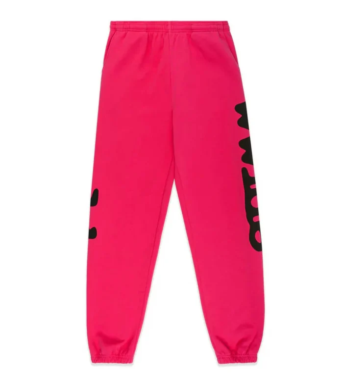 Sp5der Beluga v2 Sweatpants Pinkv - Image 3