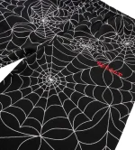 Sp5der Embroidered AOP Sweatpants Black - Image 3