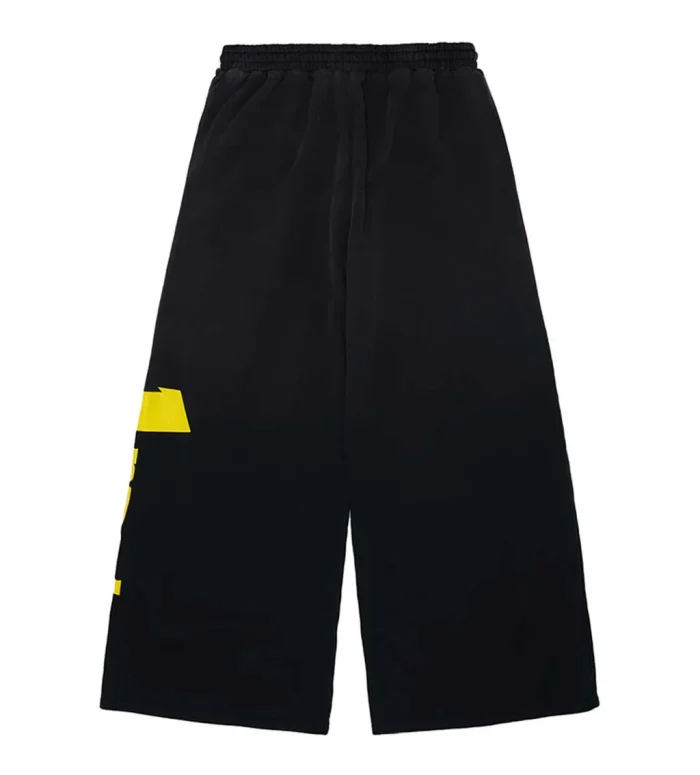 Sp5der Jumbo Sweatpants Black - Image 3