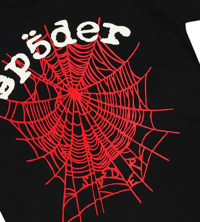 Sp5der OG Logo V2 HW Tee Black - Image 3