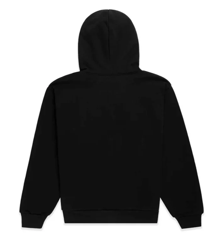 Sp5der OG Web Studded Zip Hoodie Black - Image 2