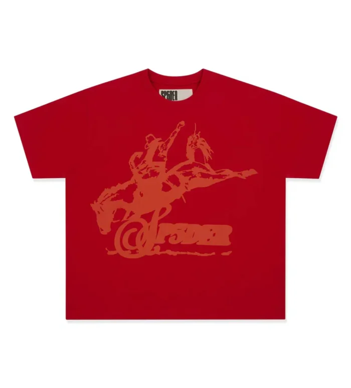 Sp5der Rodeo HW Tee Red - Image 1