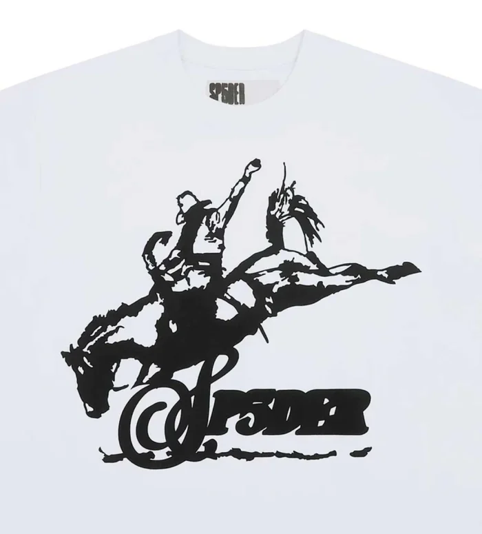 Sp5der Rodeo HW Tee White - Image 2