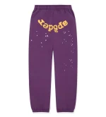 Sp5der Star OG Web v2 Sweatpants Purple
