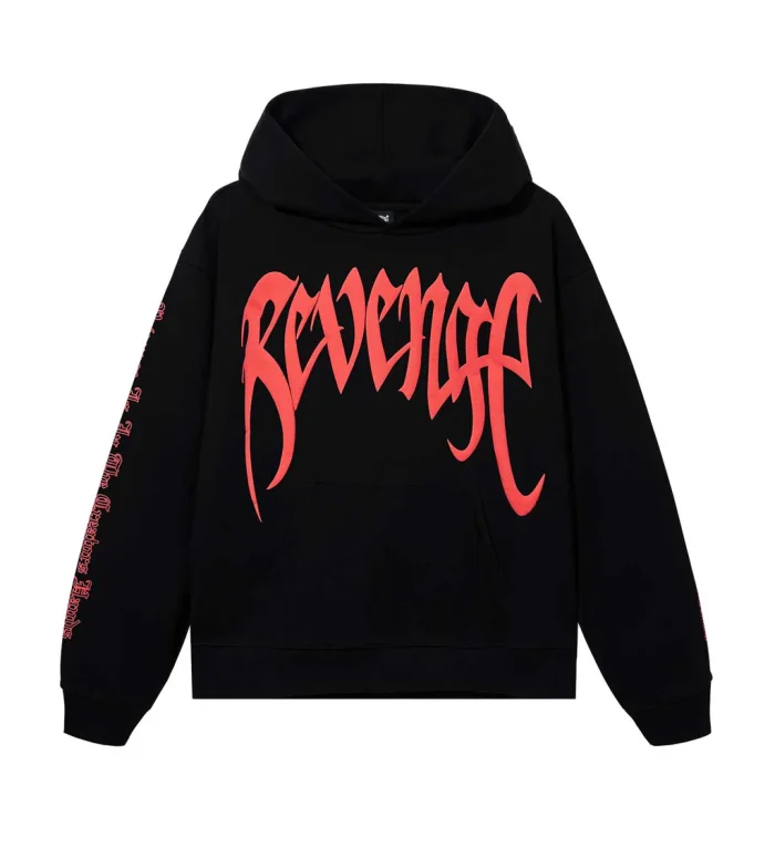 Revenge Xxxtentacion Kill Hoodie Black/Red - Image 1