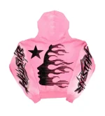 Hellstar Brainwashed Hoodie Pink (Without Brain) - Image 2