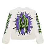 Hellstar Halloween Horror Book L/S Tee White - Image 3