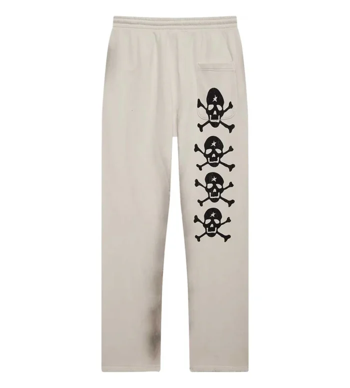 Hellstar Sports Beat Us Sweatpants White - Image 2