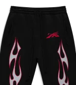 Hellstar Sports Future Flame Sweatpants Black - Image 3