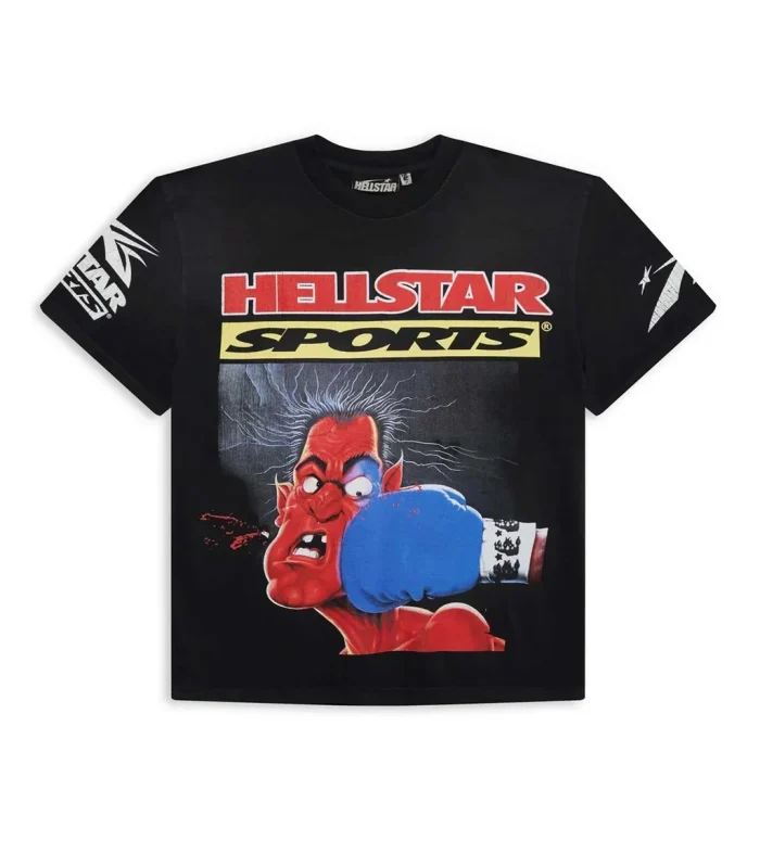 Hellstar Sports Knock-Out Tee Black - Image 1