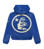 Hellstar Sports No Guts No Glory Hoodie Blue - Image 3