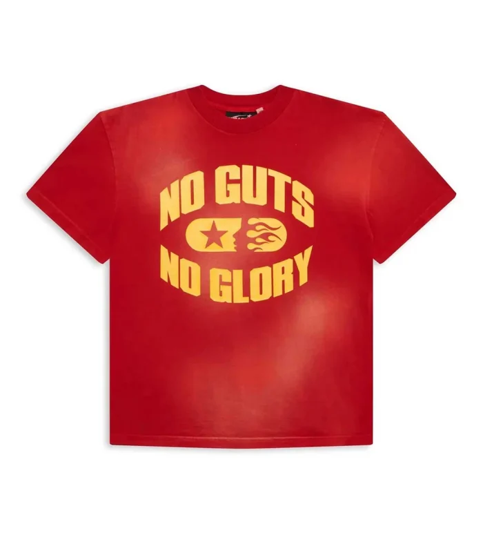 Hellstar Sports No Guts No Glory Tee Red - Image 1