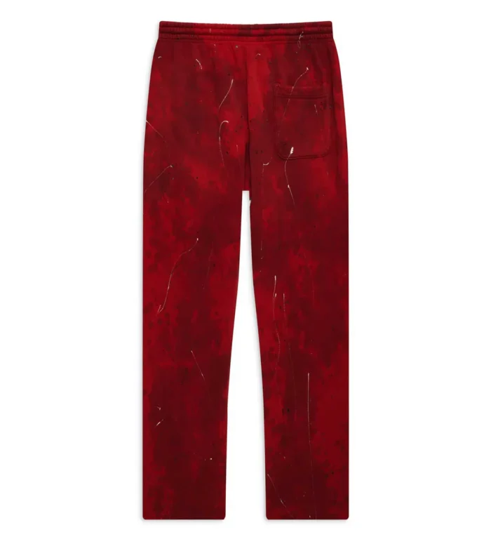 Hellstar Sports Red Tye-Dye Skull Sweatpants - Image 3