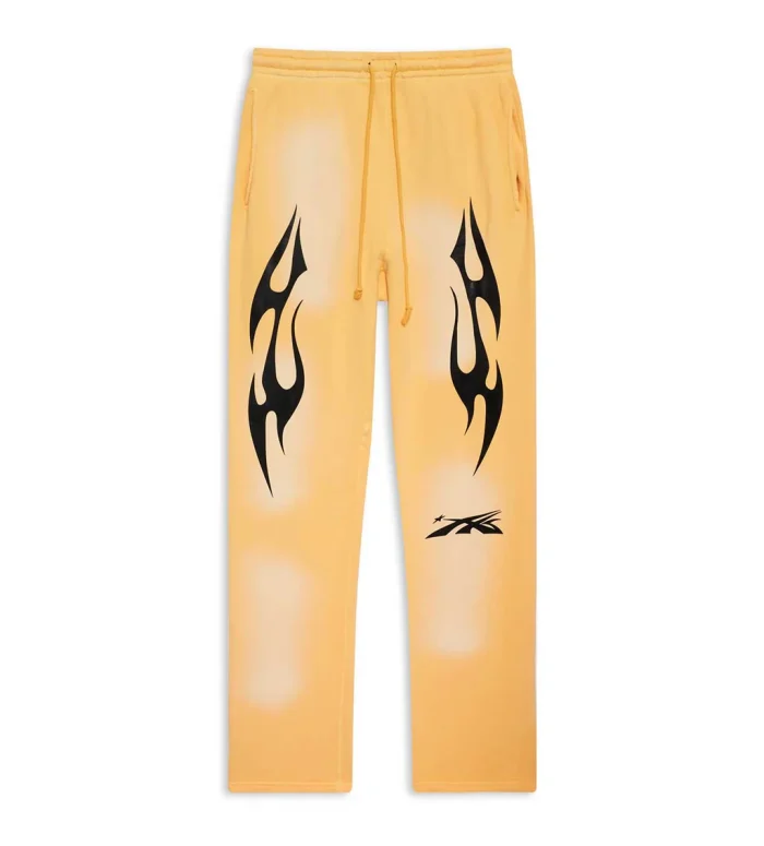 Hellstar Sports Sweatpants Yellow - Image 1