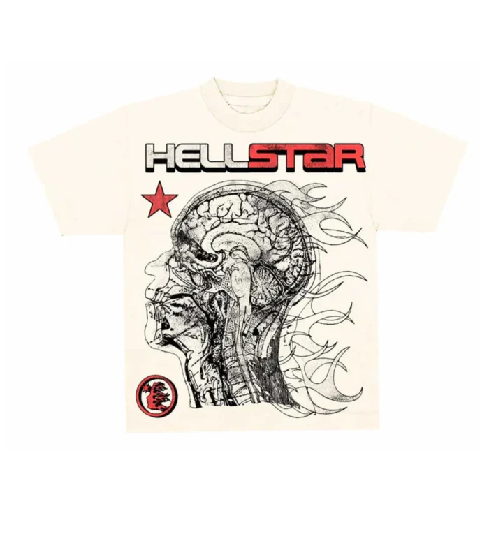 Hellstar Studios Human Development Cream Tee - Image 1