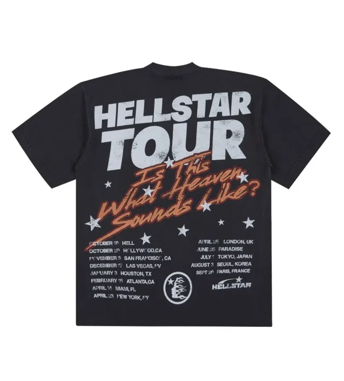 Hellstar Studios Biker Tour Tee Grey - Image 2