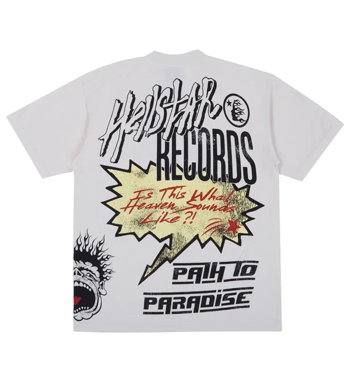 Hellstar Studios Records Tee Cream - Image 2