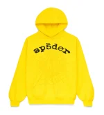 Sp5der Legacy Hoodie V2 Yellow