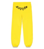 Sp5der Legacy Sweatpants V2 Yellow