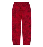 Sp5der OG Tree Camo Sweatpants Red - Image 2