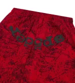 Sp5der OG Tree Camo Sweatpants Red - Image 3