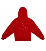 Sp5der Red Atlanta Zip Up Hoodie - Image 3