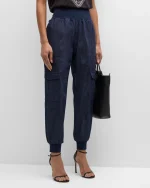 Giles Denim Jogger Pants - Image 2