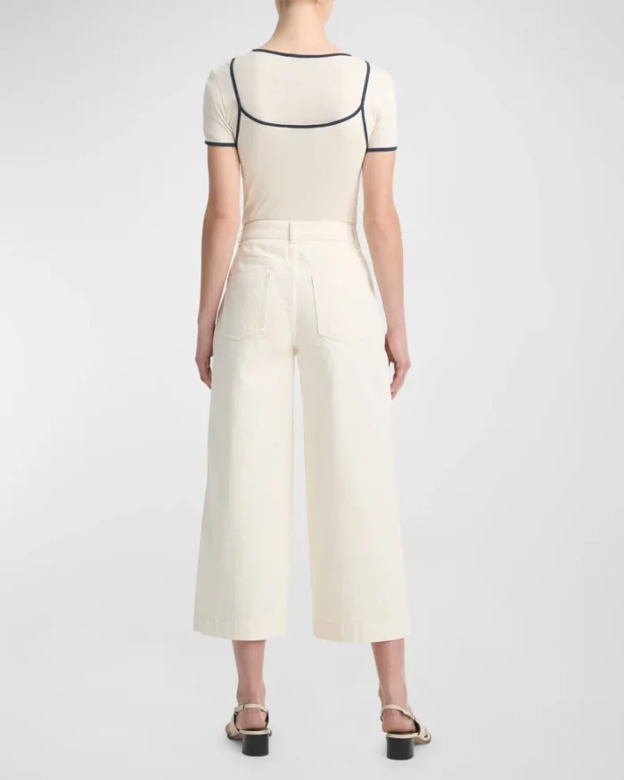 Utility Wide-Leg Cropped Pants - Image 4