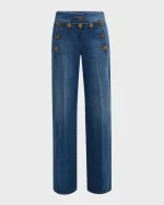 Sailor Buttoned Jeans