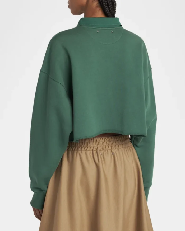 Journey Logo Crop Polo Sweatshirt - Image 3