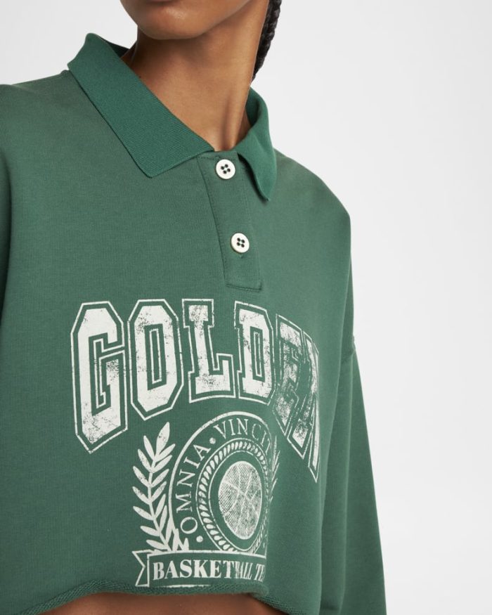Journey Logo Crop Polo Sweatshirt - Image 5