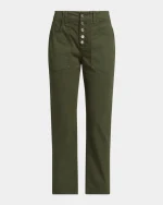 Arya Cotton Twill Cargo Pants
