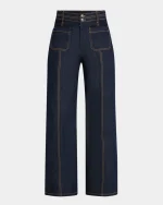 Dorothea Wide-Leg Jeans