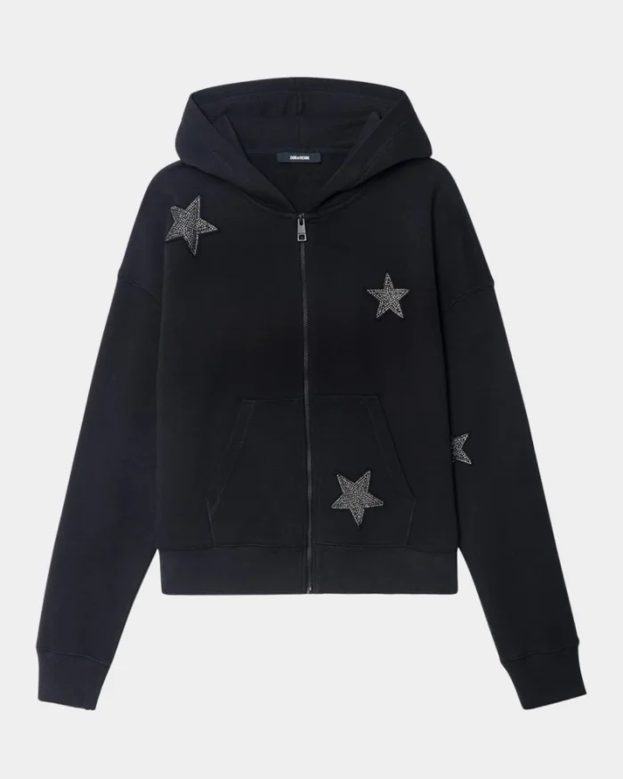 Mia Strass Stars Zip Jacket - Image 1