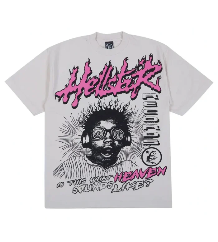 Hellstar Studios Sounds Like Heaven Tee Cream - Image 1